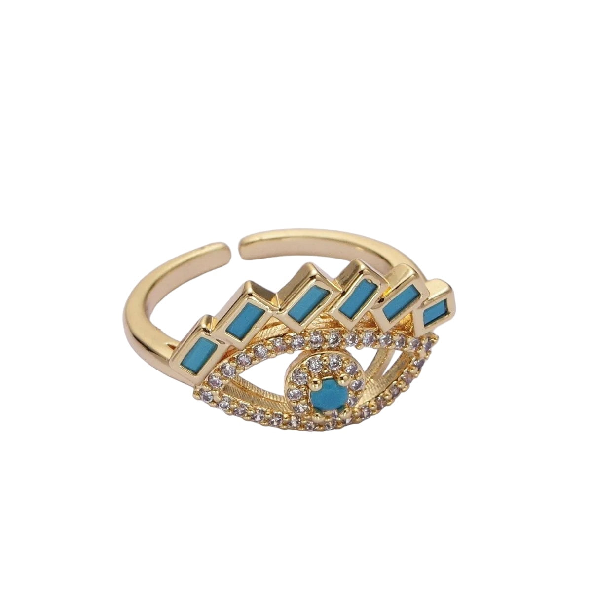 Turquoise Eye Ring