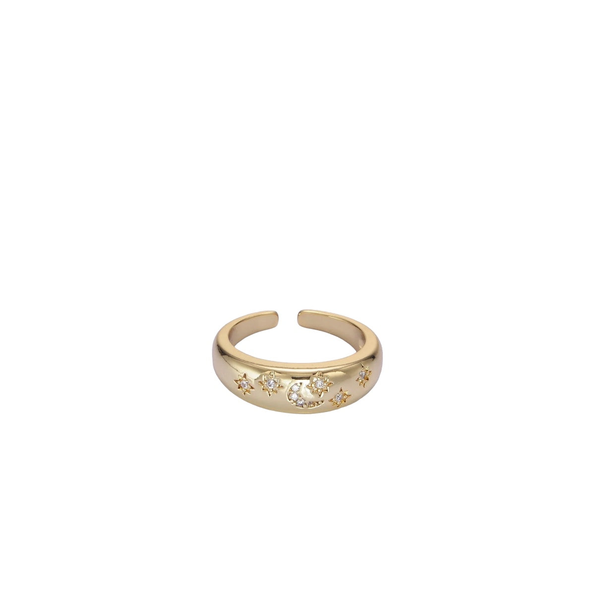 Celestial Engraved Ring